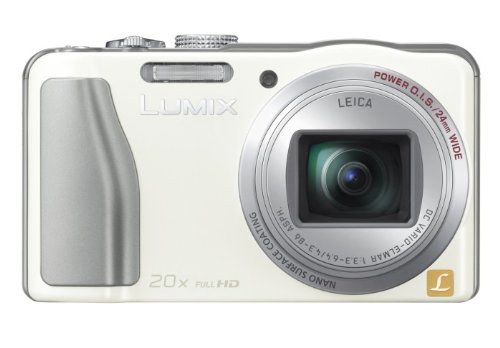 Panasonic Digital Camera Lumix TZ30 14.1 MP 20X White DMC-TZ30-W